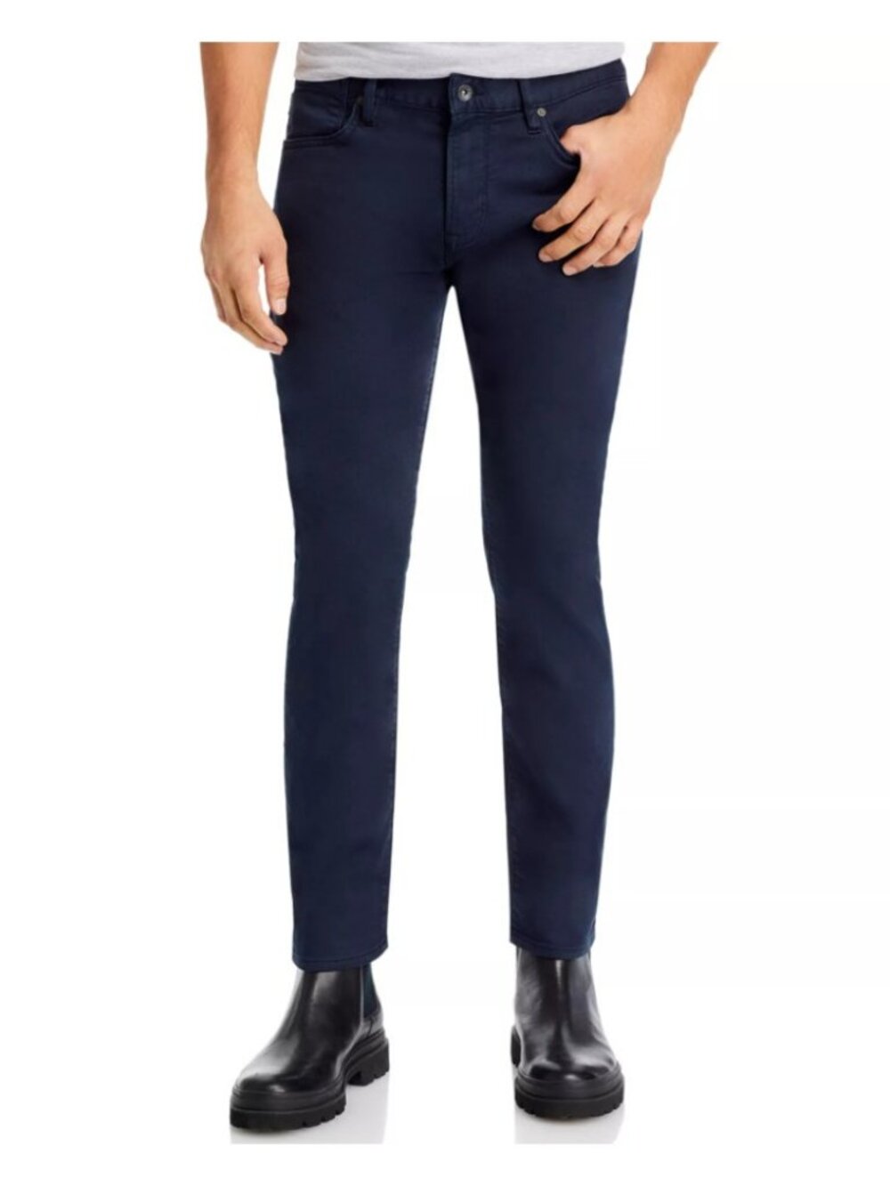 John Varvatos Dark Wash Bowery Slim Straight Blue Jeans, Size 36, NWT! $198